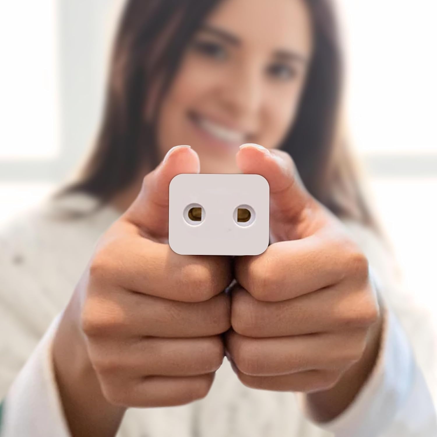 image:imageHooga Grounding Plug Adapter Universal Earth Connected Grounding Splitter for Type B Outlets  MultiPort Safety Socket for Grounding Mats Sheets Wristbands Pillowcases