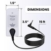image:imageHooga Grounding Continuity Tester for Grounding Mat Sheets Pads Blankets Pillow Cases Universal 15 Foot Grounding Cord Use to Test Effectiveness of Earth Connected Products
