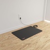 image:imageHooga Grounding Mat for Desk Feet amp Floor  Conductive Carbon Grounding Pad with 15 Ft Cord NonSlip Backing 24 x 16 Indoor Grounding Mat24x16