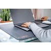 image:imageHooga Grounding Mat for Desk Feet amp Floor  Conductive Carbon Grounding Pad with 15 Ft Cord NonSlip Backing 24 x 16 Indoor Grounding Mat24x16