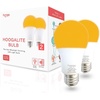 image:imageHooga Sleep Light Bulb  Blue Light Blocking Red Night Light 625nm for Healthy Sleep  Baby Nursery 1W LED 7W Replacement SingleAmber
