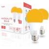 image:imageHooga Sleep Light Bulb  Blue Light Blocking Red Night Light 625nm for Healthy Sleep  Baby Nursery 1W LED 7W Replacement SingleAmber