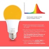 image:imageHooga Sleep Light Bulb  Blue Light Blocking Red Night Light 625nm for Healthy Sleep  Baby Nursery 1W LED 7W Replacement SingleAmber