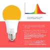 image:imageHooga Sleep Light Bulb  Blue Light Blocking Red Night Light 625nm for Healthy Sleep  Baby Nursery 1W LED 7W Replacement SingleAmber