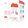 image:imageHooga Sleep Light Bulb  Blue Light Blocking Red Night Light 625nm for Healthy Sleep  Baby Nursery 1W LED 7W Replacement SingleRed