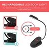 image:imagehooga Amber Book Light  Blue Light Blocking Reading Light for Bed Stepless Dimming Rechargeable ClipOn Night Light 1600K Amber amp 625nm Red LED for Night ReadingAmber Light