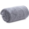 image:imagehooga Grounding Blanket for Improved Sleep Pain Relief Energy Inflammation Grounded Throw Earth Connected Bedding Conductive Silver Fiber Grounding Cord Included 50x60 Inch Throw50x60