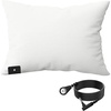 image:imageGrounding Sheets Queen Size 94 Organic Cotton 6 Conductive Silver Fitted 60x80x15 Gray with 15 Ft CordPillowcase  Off White