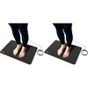 image:imageHooga Grounding Mat for Desk Feet amp Floor  Conductive Carbon Grounding Pad with 15 Ft Cord NonSlip Backing 24 x 16 Indoor Grounding Mat24x16 Pack of 2