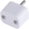image:imageHooga Grounding Plug Adapter Universal Earth Connected Grounding Splitter for Type B Outlets  MultiPort Safety Socket for Grounding Mats Sheets Wristbands Pillowcases
