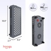 image:imageHooga HG500 Red Light Therapy Panel 100 LEDs 660nm Red amp 850nm NearInfrared Light Builtin Timer Door Hanging Kit100 LEDs