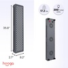 image:imageHooga HG500 Red Light Therapy Panel 100 LEDs 660nm Red amp 850nm NearInfrared Light Builtin Timer Door Hanging Kit200 LEDs