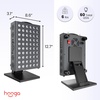 image:imageHooga Red Light Therapy Panel Device  660nm Red amp 850nm Near Infrared Light Therapy LED Light Therapy Lamp 150 Dual Chip LEDs Built in Timer  PRO75060 LEDs