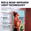 image:imageHooga Red Light Therapy Panel Device  Full Body Panel 630nm 660nm 810nm 850nm Red amp Near Infrared Light Therapy 300 Quad Chip LEDs Brightness Control Pulse Mode  ULTRA1500Ultra750 150 LEDs