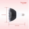 image:imagehooga Red Light Therapy Bulb 660nm amp 850nm Red amp Near Infrared Light 12 DualChip LEDs Targeted Light Bulb with Base amp Braided Power Cord for Home Wellness Routine HG24Red  Nir
