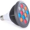 image:imagehooga Red Light Therapy Bulb 660nm amp 850nm Red amp Near Infrared Light 12 DualChip LEDs Targeted Light Bulb with Base amp Braided Power Cord for Home Wellness Routine HG24Multi