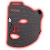 image:imagehooga Red Light Therapy Mask  630nm 660nm 850nm Triple Chip LEDs USBC Rechargeable Controller Adjustable Straps SIlicone Mask for Wellness Anti Aging and Wrinkles