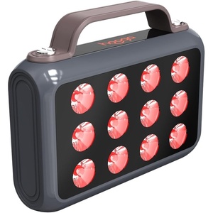 image:imageHooga Charge Portable Red and Near Infrared LED Light Device 660nm 850nm Dual Wavelength Rechargeable with Travel Case