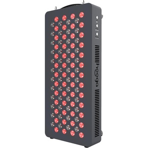 image:imageHooga HG500 Red Light Therapy Panel 100 LEDs 660nm Red amp 850nm NearInfrared Light Builtin Timer Door Hanging Kit100 LEDs