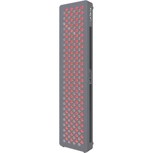 image:imageHooga HG500 Red Light Therapy Panel 100 LEDs 660nm Red amp 850nm NearInfrared Light Builtin Timer Door Hanging Kit200 LEDs
